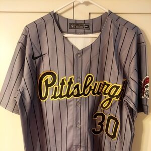 Paul Skenes Pittsburgh Pirates Pinstripe Stitched Jersey. NWOT. Ships Same Day